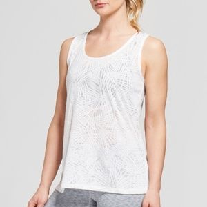 C9 Champion Womens Tie Back White Tank Top XXL